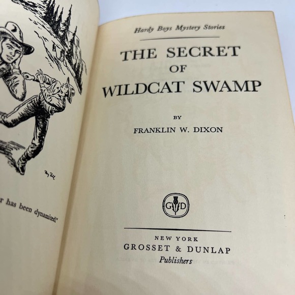 The Secret of Wildcat Swamp by Franklin Dixon - Picture 2 of 8
